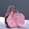 Bags*Mew Mews Fashion Acsah Leather Flower Bag In Pink