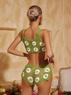 Sets & Co-ords*Mew Mews Fashion O/S Aeltheris Spaghetti Floral Shorts Set