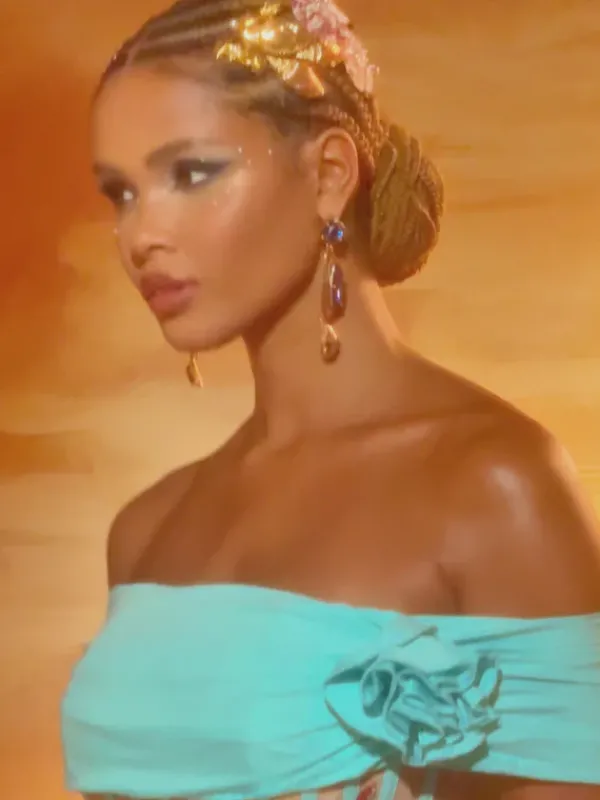 Dresses|Maxi Dresses*Mew Mews Fashion Ajamu Off Shoulder Starfish Pearl Maxi Dress