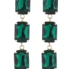 Earrings*Mew Mews Fashion Alcott Crystal Gem Drap Earrings