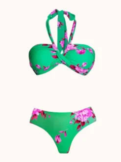 Bikini Sets|Swimwear*Mew Mews Fashion Aunika Halterneck Bikini Three Piece Set