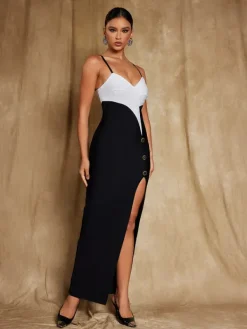 Dresses*Bandage Bayou Spaghetti Maxi Dress