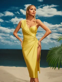 Bikini Sets|Swimwear*Mew Mews Fashion Benoni Spaghetti Swimwear Two Piece Set