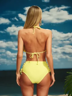 Bikini Sets|Swimwear*Mew Mews Fashion Beril Flower Bikini Two Piece Set