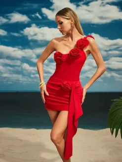 Bikini Sets|Swimwear*Mew Mews Fashion Berlioz Flower Swimwear Two Piece Set