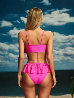 Bikini Sets|Swimwear*Mew Mews Fashion Beyza Flounce Bikini Two Piece Set
