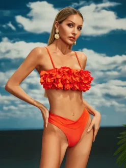 Bikini Sets|Swimwear*Mew Mews Fashion Bimala Spaghetti Bikini Two Piece Set