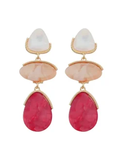 Earrings*Mew Mews Fashion Camber Multi Layers Acrylic Earrings