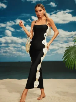 Bikini Sets|Swimwear*Mew Mews Fashion Carmela Leafy Swimwear Two Piece Set