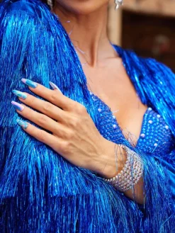 Press On Nails*Mew Mews Fashion Dorit Bleeding Press On Nails