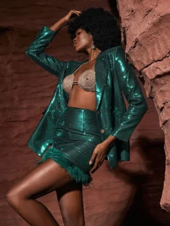 Sets & Co-ords*Mew Mews Fashion Dovie Sequin Blazer Set