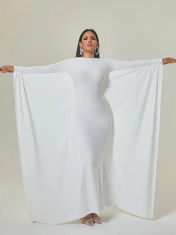 Dresses|Maxi Dresses*Mew Mews Fashion Eirene Dolman Sleeve Maxi Dress