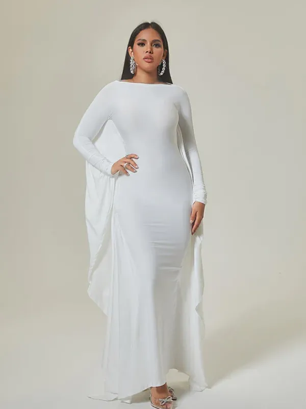 Dresses|Maxi Dresses*Mew Mews Fashion Eirene Dolman Sleeve Maxi Dress