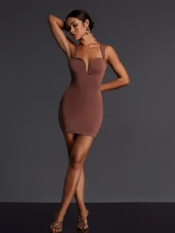 Dresses|Mini Dresses*Mew Mews Fashion Emmota Heart Cutout Mini Dress
