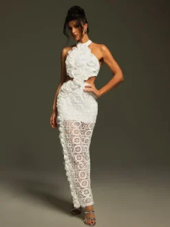 Maxi Dresses|Dresses*Bandage Festus Halterneck Cutout Maxi Dress