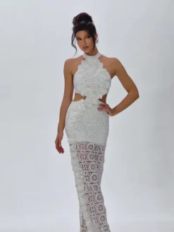 Maxi Dresses|Dresses*Bandage Festus Halterneck Cutout Maxi Dress