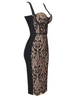 Dresses|Midi Dresses*Bandage Finbar Lace Dress
