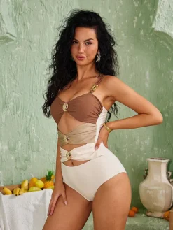 One Piece|Swimwear*Mew Mews Fashion Granville Cutout One Piece Swimsuit