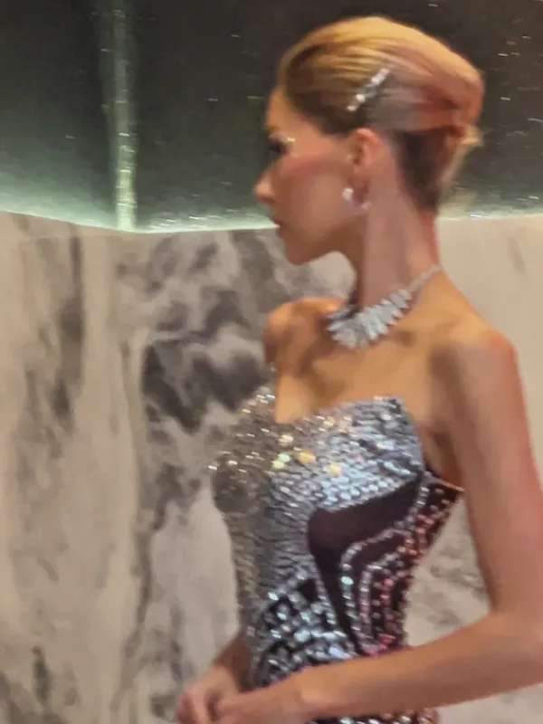 Embellishment|Dresses*Embellishment Gunnar Strapless Rhinestone Mesh Maxi Dress