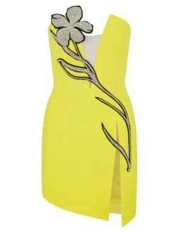 Dresses|Mini Dresses*Bandage Hadassah Strapless Rhinestone Mini Dress