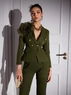 Sets & Co-ords*Mew Mews Fashion Halcyon Tulle Flower Button Blazer Set