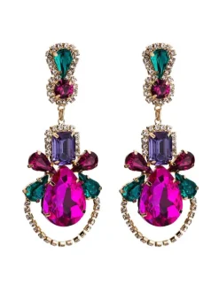 Earrings*Mew Mews Fashion Isador Gem Drop Earrings