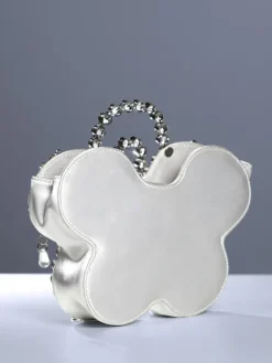 Bags*Mew Mews Fashion Jasleen Crystal Butterfly Bag