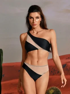 Bikini Sets|Swimwear*Mew Mews Fashion Julius Mesh Bikini Two Piece Set