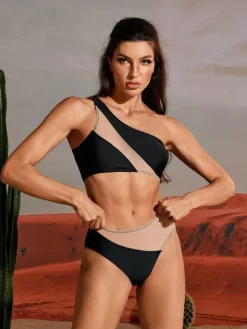 Bikini Sets|Swimwear*Mew Mews Fashion Julius Mesh Bikini Two Piece Set