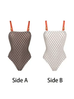 Bikini Sets*Mew Mews Fashion Keri Dot Printed Swimwear Two Piece Set
