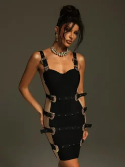 Dresses|Mini Dresses*Bandage Koprae Spaghetti Mini Dress