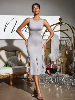 Dresses*Mew Mews Fashion Kryan Bow Convertible Dress