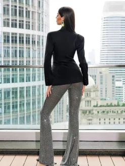 Sets & Co-ords*Mew Mews Fashion Londyn Rhinestone Flare Pants Set