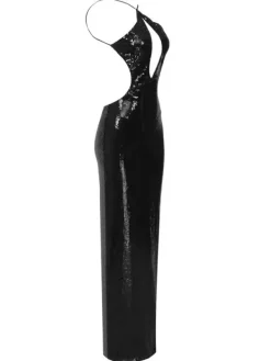 Dresses|Maxi Dresses*Mew Mews Fashion Louisa Backless Cutout Sequin Dress