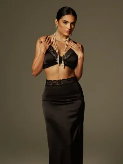 Sets & Co-ords*Mew Mews Fashion Lyrantis Cutout Lace Skirt Set