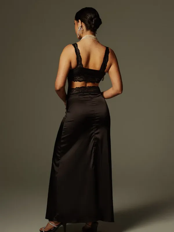 Sets & Co-ords*Mew Mews Fashion Lyrantis Cutout Lace Skirt Set
