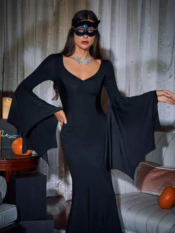 Dresses|Maxi Dresses*Mew Mews Fashion Mavis Bat Wing Sleeve Maxi Sleeve