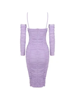 Dresses|Mini Dresses*Mew Mews Fashion Monga Spaghetti Flower Ruched Midi Dress