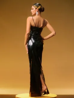 Embellishment|Dresses*Embellishment Nyxara Spaghetti Sequin Maxi Dress