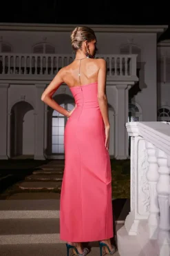 Dresses|Maxi Dresses*Bandage Oriole Crystal Cutout Dress