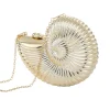 Bags*Mew Mews Fashion Pamela Acrylic Seashell Clutch