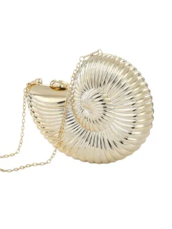 Bags*Mew Mews Fashion Pamela Acrylic Seashell Clutch