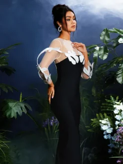 Dresses*Bandage Quintin Leafy Maxi Dress