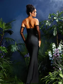 Dresses|Maxi Dresses*Bandage Ramla Strapless Flower Maxi Dress With Gloves