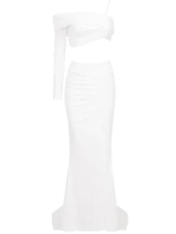 Sets & Co-ords*Mew Mews Fashion Raylan Ruched Split Skirt Set