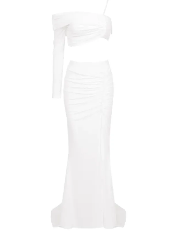 Sets & Co-ords*Mew Mews Fashion Raylan Ruched Split Skirt Set