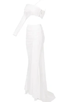 Sets & Co-ords*Mew Mews Fashion Raylan Ruched Split Skirt Set