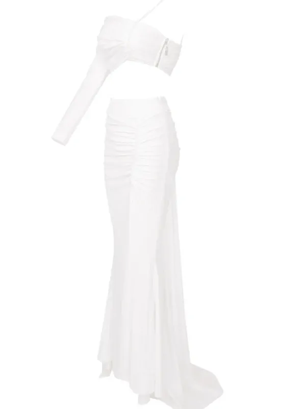 Sets & Co-ords*Mew Mews Fashion Raylan Ruched Split Skirt Set