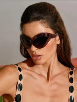 Glasses*Mew Mews Fashion Roosevelt Cat Eye Sunglasses