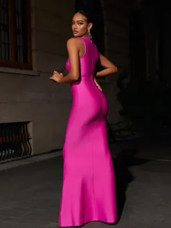 Dresses|Maxi Dresses*Bandage Sadira Maxi Dress In Hot Pink